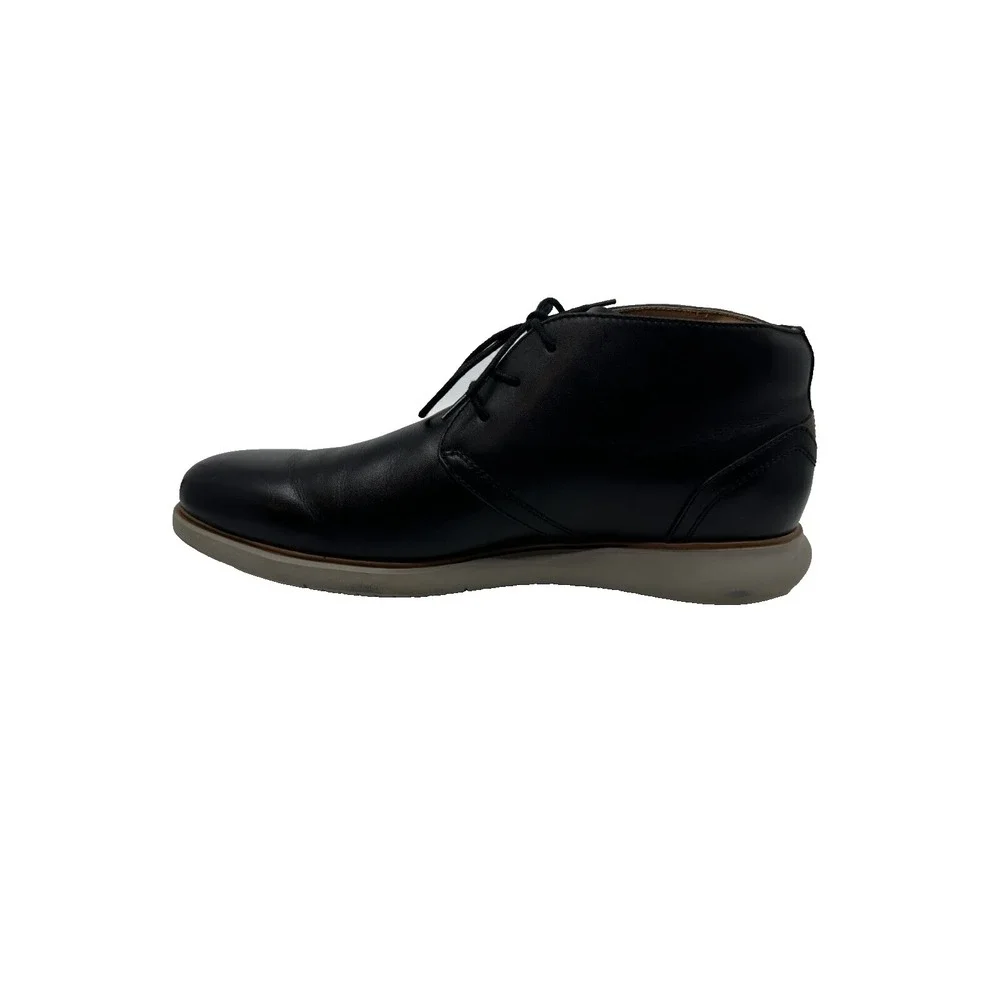 Florsheim Men's Fuel Plain Toe Chukka BT Black Boot US 10.5 14241-001 NEW OPN BX